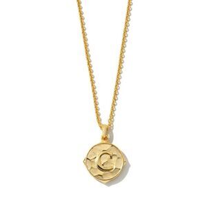 Open Box - Kendra Scott -  Initial "C" Pendant Neckla Gold